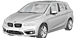 BMW F45 P1EBC Fault Code